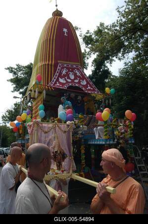 Ratha Yatra Indiai Szekérkarnevál-stock-foto