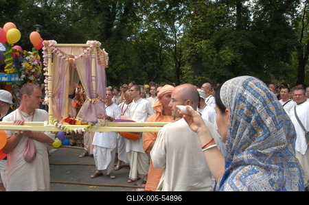 Ratha Yatra Indiai Szekérkarnevál-stock-foto