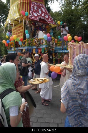 Ratha Yatra Indiai Szekérkarnevál-stock-foto