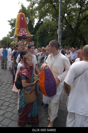 Ratha Yatra Indiai Szekérkarnevál-stock-foto