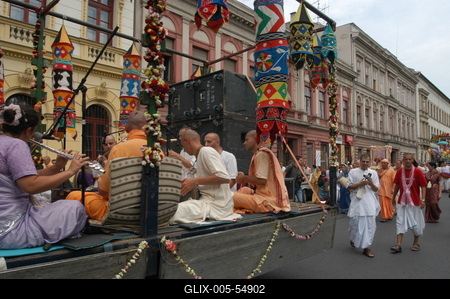 Ratha Yatra Indiai Szekérkarnevál-stock-foto