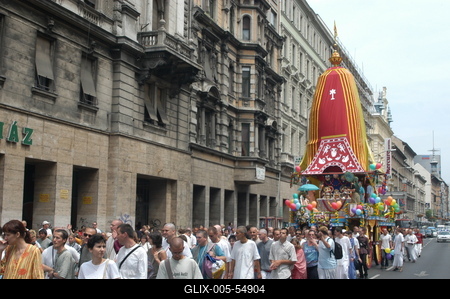 Ratha Yatra Indiai Szekérkarnevál-stock-foto