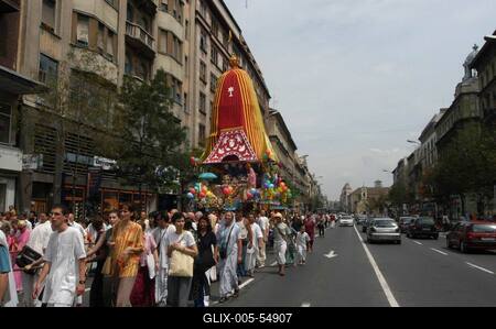 Ratha Yatra Indiai Szekérkarnevál-stock-foto