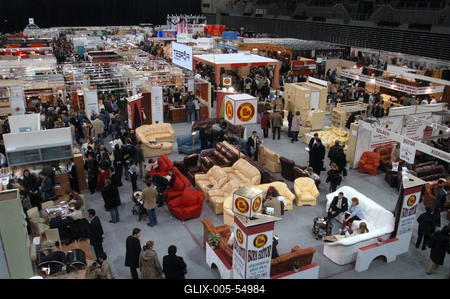 Lakáskultúra kiállítás a BS-ben-stock-foto