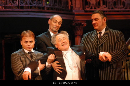 Lehár Ferenc Luxemburg grófja-stock-foto