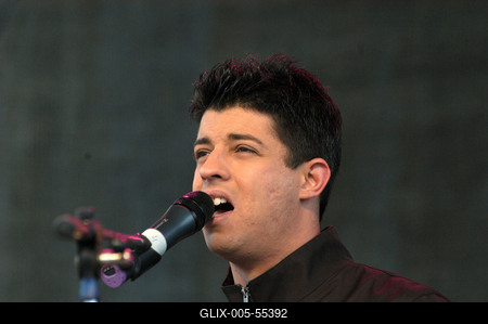 Megasztárok koncertje-stock-foto