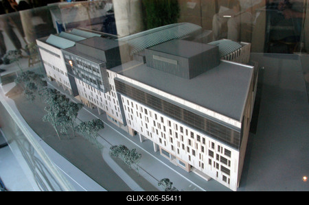 Épül a Művészetek Palotája-stock-foto