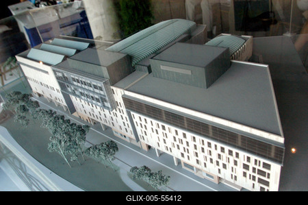 Épül a Művészetek Palotája-stock-foto