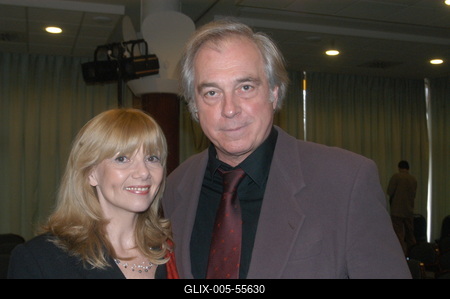 Piros Ildikó és Huszti Péter-stock-foto