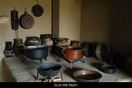 A szentendrei Szabadtéri Néprajzi Múzeum-stock-foto