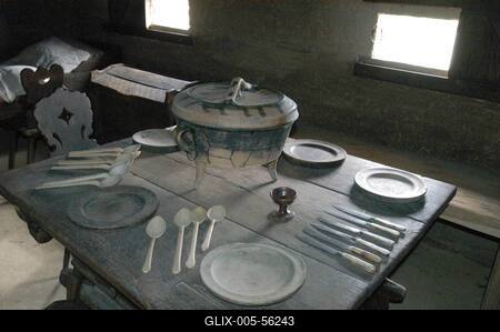 A szentendrei Szabadtéri Néprajzi Múzeum-stock-foto