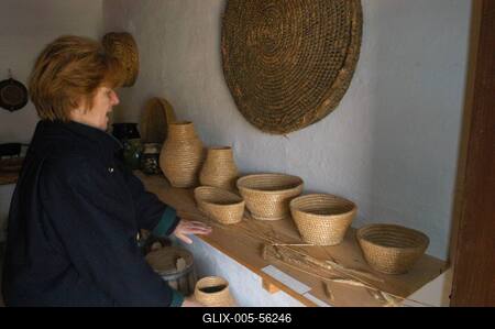 A szentendrei Szabadtéri Néprajzi Múzeum-stock-foto