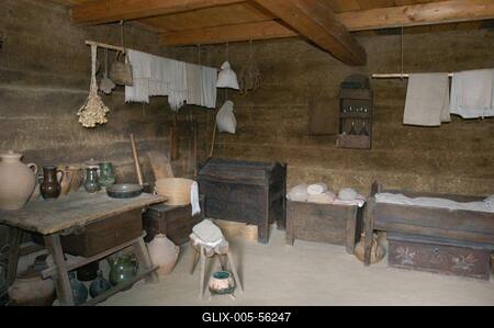 A szentendrei Szabadtéri Néprajzi Múzeum-stock-foto