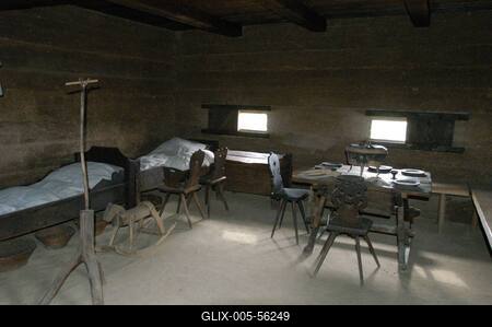 A szentendrei Szabadtéri Néprajzi Múzeum-stock-foto