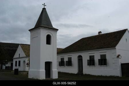 A szentendrei Szabadtéri Néprajzi Múzeum-stock-foto