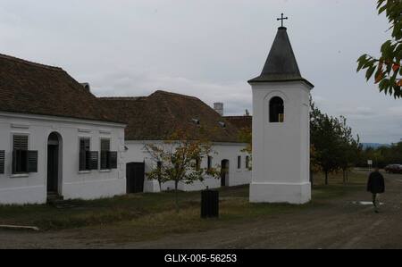 A szentendrei Szabadtéri Néprajzi Múzeum-stock-foto