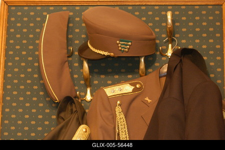 Katonai egyenruha-stock-foto