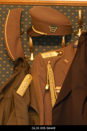 Katonai egyenruha-stock-foto