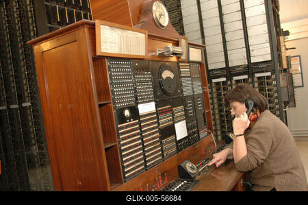 Telefónia Múzeum-stock-foto