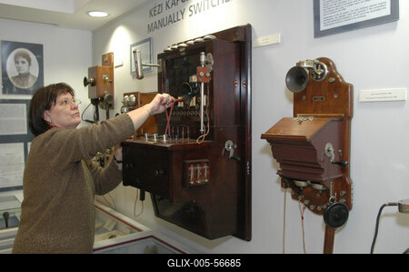 Telefónia Múzeum-stock-foto