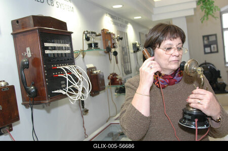 Telefónia Múzeum-stock-foto