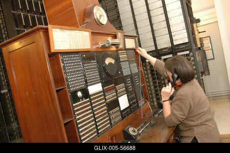 Telefónia Múzeum-stock-foto