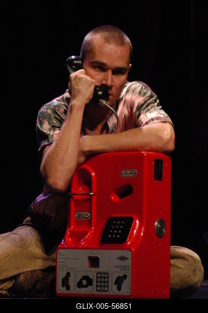 Budapest, 2003.10.01.
Az Új Színházban Vidnyánszky Attila rendezésében mutatták be Bernard-Marie Koltes: Roberto Zucco című darabját. 

Trill Zsolt színész-stock-foto