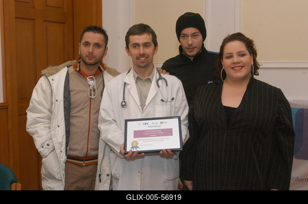 Kábeltévé a Szent László Kórház csontvelő-átültető osztályának-stock-foto