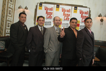 Váradi Roma Café-stock-foto