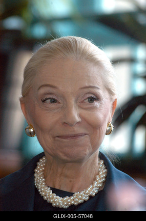 Budapest, 2004.05.20.
Vera Blinken, a volt amerikai nagykövet felesége, a MaMMa® Rt. szakembereit kéri fel mobil mammográfiás szűrőállomás megtervezésére és működtetésére.-stock-foto