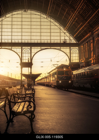 Keleti pályaudvar, Budapest-stock-foto