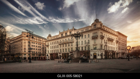 Budapest, Gerbeaud-ház-stock-foto