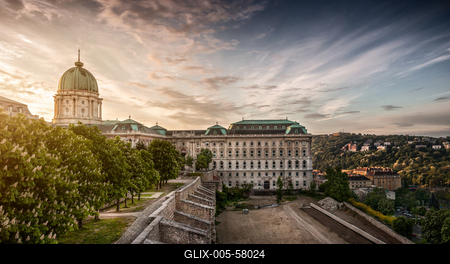 Budapest, Budai Várnegyed-stock-foto