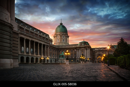 Budapest, Budai Vár-stock-foto