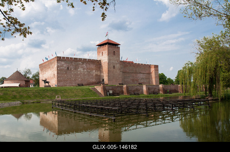 Gyulai vár-stock-foto