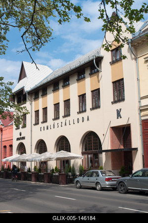 Komló Hotel Gyula-stock-foto