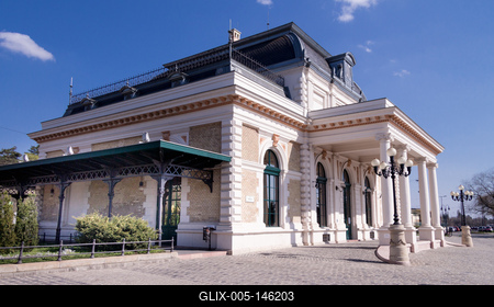 Gödöllő, Királyi váró-stock-foto