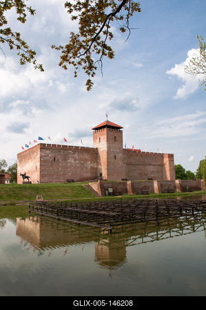 Gyulai vár-stock-foto