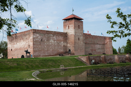 Gyulai vár-stock-foto