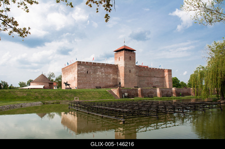 Gyulai vár-stock-foto