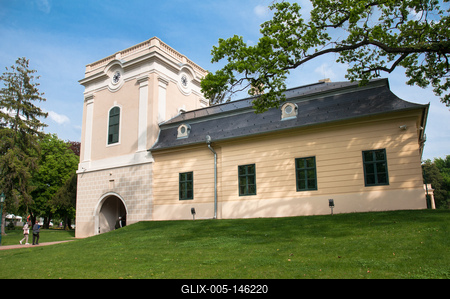 Gyula, Török Torony (Huszár Torony)-stock-foto