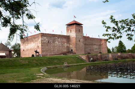 Gyulai vár-stock-foto