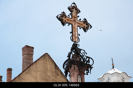 Szentendre, Fő tér-stock-foto