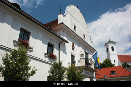 Szentendre, Városháza-stock-foto