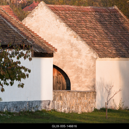Szentendrei Szabadtéri Néprajzi Múzeum-stock-foto