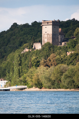 Visegrád, Salamon-torony-stock-foto