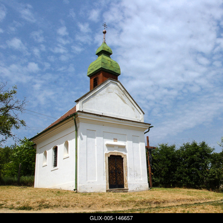 Nagymaros, Kálvária kápolna-stock-foto