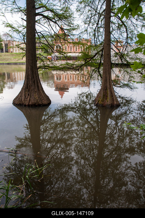 Szarvas, Vízi Színház-stock-foto