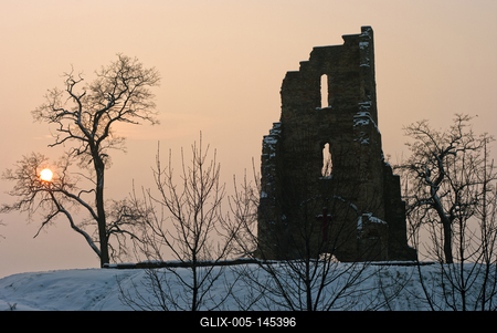 A zeleméri templom rom-stock-foto