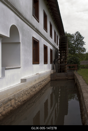 Színpetri látnivalói-stock-foto